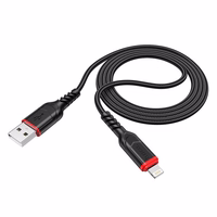 Kabelis USB-A į Lightning Hoco 2,4A 3 m X59 juodas