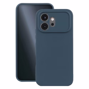 Matinis TPU dėklas Honor 600 tamsiai mėlynas