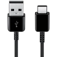 Samsung EP-DR140ABE USB-A - USB-C 0.8m kabelis (didmeninė – pakaitinė pakuotė) – juodas