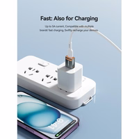 Adapteris Essager "HuntUM" juodas (In: USB / Out: MicroUSB)