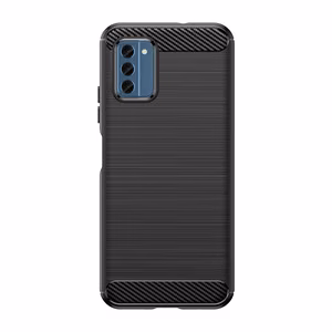 Carbon Case силиконовый чехол для Nokia C300 - чёрный