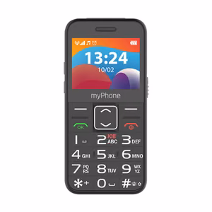 myPhone HALO 3 LTE Black 2.4 " IPS 48 MB 128 MB Dual SIM Nano SIM 3G Bluetooth 2.1 USB version Type-C Built-in camera Main camera resolution 0.3 MP 1400 mAh