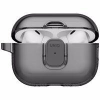 Uniq Glase Pro deklas AirPods Pro 3 Lock deklas - skaidrus juodas
