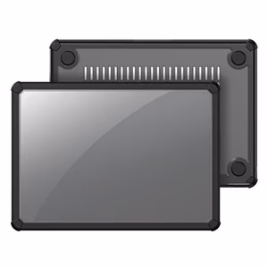 Dėklas Dux Ducis "LCGM" Apple MacBook Air 15.3" (2023/2024/2025) juodas