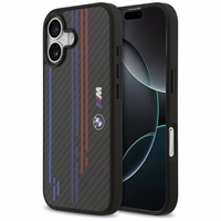 BMW M Kevlar Lines & Logo MagSafe dėklas iPhone 17 - juodas