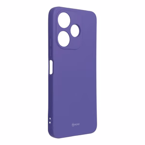 Dėklas telefonui ROAR COLORFUL JELLY XIAOMI Redmi 13 / Redmi 13 5G violetinis