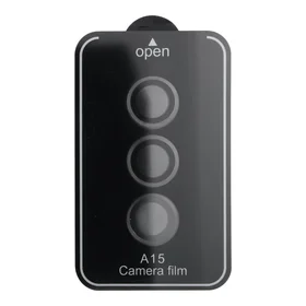 Kameros apsauga 9H, skirta SAMSUNG A15, juoda