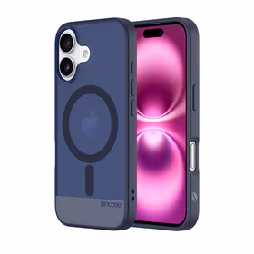 Incase Slim dėklas MagSafe - dėklas iPhone 16 (Deep Space mėlynas)