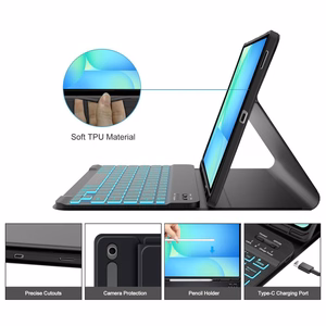 Tech-Protect SC Pen + Klaviatūros dėklas Samsung Galaxy Tab S10 FE+ 13.1 X620 / X626B - juodas