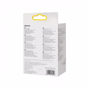 Įkroviklis Baseus Compact baltas 10.5W (2xUSB)