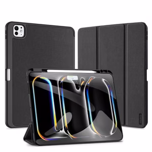 Telefono Dėklas Dux Ducis Domo Samsung P610 / P615 / P613 / P619 / P620 / P625 (2020/2022/2024) Tab S6 Lite juodas