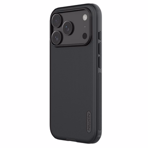 Nillkin Super Frosted Shield Pro Magnetinis dėklas telefonui suderinamas su MagSafe iPhone 17 Pro - juodas