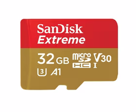 SanDisk Micro SDHC 32GB UHS-I atminties kortelė su adapteriu