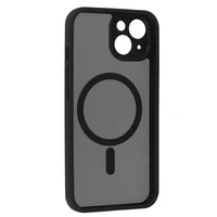 Pilnas matinės Mag dangtis telefonui Iphone 13 - juodas