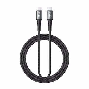 BWOO Braided кабель USB-C - USB-C 2m 60W черный