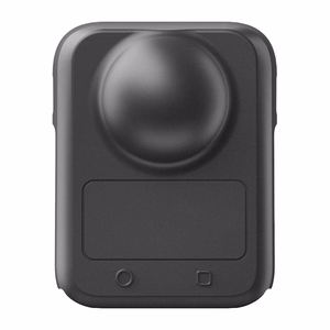Silikoninis dėklas su objektyvo dangteliu PULUZ DJI Osmo 360 (juodas)