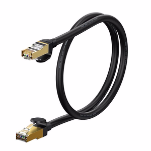 Baseus Ethernet RJ45, 10Gbps, 1m tinklo kabelis (juodas)