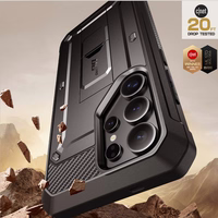 Supcase Unicorn Beetle Pro dėklas telefonui Samsung Galaxy S25 Ultra - juodas