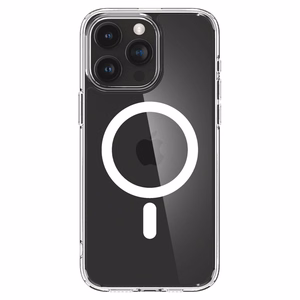 Spigen Ultra Hybrid Mag dėklas su MagSafe iPhone 15 Pro - baltas