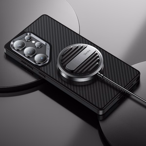 Benks Magnetinis Armor Pro Kevlar Dėklas 600D (A045) skirtas Samsung Galaxy S25 Ultra juodas