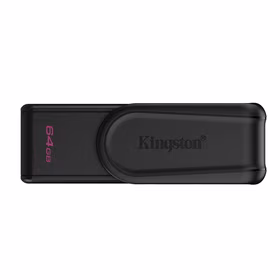 Kingston Technology DataTraveler Exodia S USB atmintukas 64 GB USB A tipo 3.2 Gen 1 (3.1 Gen 1) Juoda