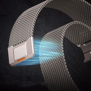 TECH-PROTECT MILANO VANGUARD APPLE WATCH 8 / 9 / 10 / 11 / SE / ULTRA (44 / 45 / 46 / 49 MM) TITANAS