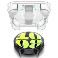 Spigen Glas.tR EZ Fit grūdintas stiklas laikrodžiui Samsung Galaxy Watch 7 (40 mm) - 2 vnt.