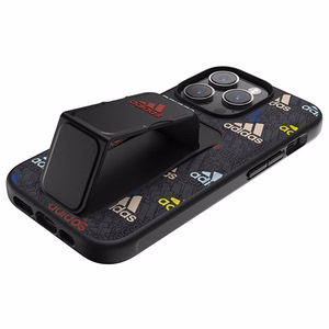 Adidas SP Dėklas telefonui Grip iPhone 14 Pro juodas/juodas/spalvingas 50251