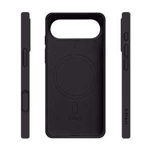 Etteri Silikoninis Mag dėklas for iPhone 17 Air juodas