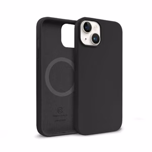 Crong Color Cover Magnetic case for iPhone 14 Plus, MagSafe-compatible, black