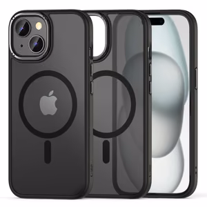 Tech-Protect MagMat 2 Magnetinis dėklas telefonui iPhone 15 - matinis juodas