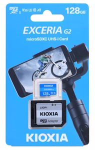 Kioxia EXCERIA G2 128 GB MicroSDHC UHS-III Klasės 10