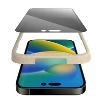 PanzerGlass Ultra-Wide Fit Apsauginis Stiklas Antibakterinis Privatumas su Pozicionieriumi telefonui iPhone 14 Pro
