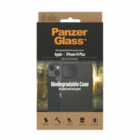 PanzerGlass Biodegraduojamas dėklas telefonui iPhone 14 Plus / 15 Plus - juodas