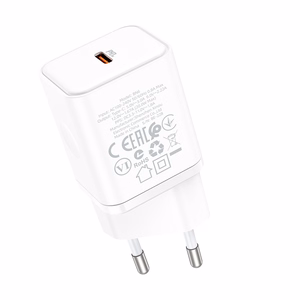 Įkroviklis Borofone BN6 20W USB-C baltas