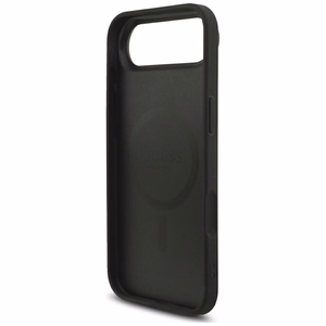 Guess чехол 4G Strap с треугольным логотипом MagSafe для iPhone 17 Air - черный