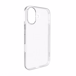 Puro 03 Nude silikoninis dėklas telefonui iPhone 16 - permatomas