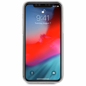 Guess Gold Chain Collection dėklas telefonui iPhone 12 Pro Max 6.7" - balta