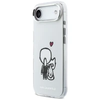 Karl Lagerfeld Karl & Choupette Back MagSafe Case for iPhone Air - Clear