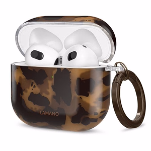 Tech-Protect Lamano deklas AirPods 4 - rudas ir juodas