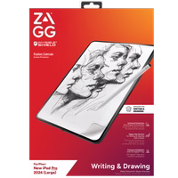 ZAGG InvisibleShield Fusion Canvas antibakterinė apsauginė plėvelė, imituojanti popierių, skirta "iPad Pro 13" 2024