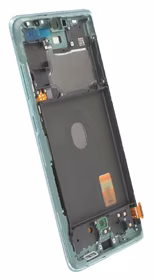 Ekranas Samsung G780/G781 S20 FE su lietimui jautriu stikliuku ir rėmeliu Cloud Mint originalus (service pack)