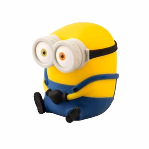 Minions Bobo minkštas silikoninis LED naktinis šviestuvas vaikams, 15 cm