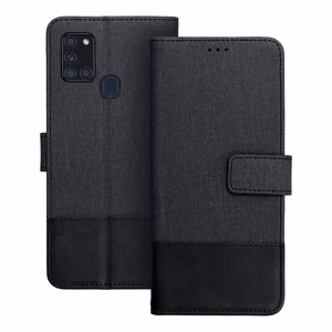 Flip case for Samsung A21s Gomma Book black