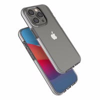 Spring Case dėklas telefonui iPhone 14 Pro silikoninis dėklas su rėmeliu šviesiai rožinis
