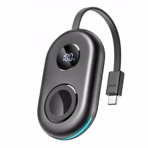 Joyroom JR-W09 3W Wireless Charging Power Bank with USB-C Cable for Apple Watch - Black