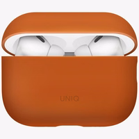Uniq Lino silikoninis dėklas AirPods Pro 3 - oranžinis