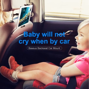 Automobilinis laikiklis Baseus Back Seat juodas (be magneto / galiai sėdynei)
