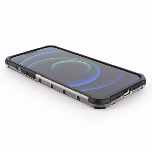Honeycomb Case броневой чехол с TPU бампером для iPhone 13 Pro Max зелёный