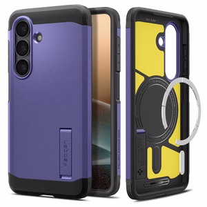 Spigen Tough Armor Mag MagSafe dėklas Samsung Galaxy S26+ - violetinis